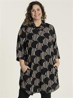 Gozzip - Leila Tunika , Sort/Beige